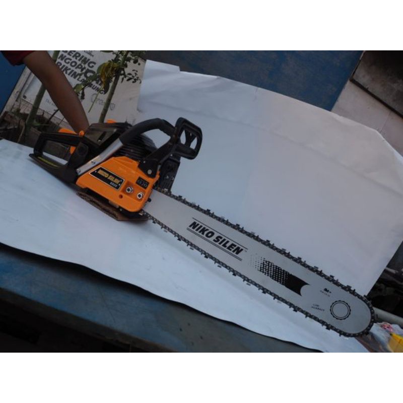 Rantai Potong Chainsaw 22 inci Niko Silen 38T Baja