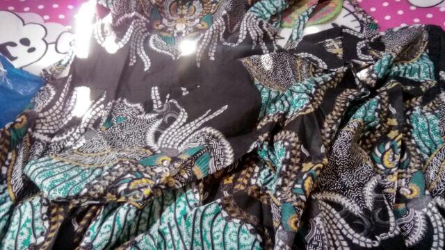 Maura Couple - Sania Ruffle Batik Couple Ori Ndoro Jowi Suryandhanu Dnt Garansi Termurah Shopee