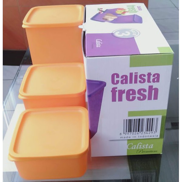 Toples Calista Fresh Set of 3pcs / Toples Kue Calista Fresh