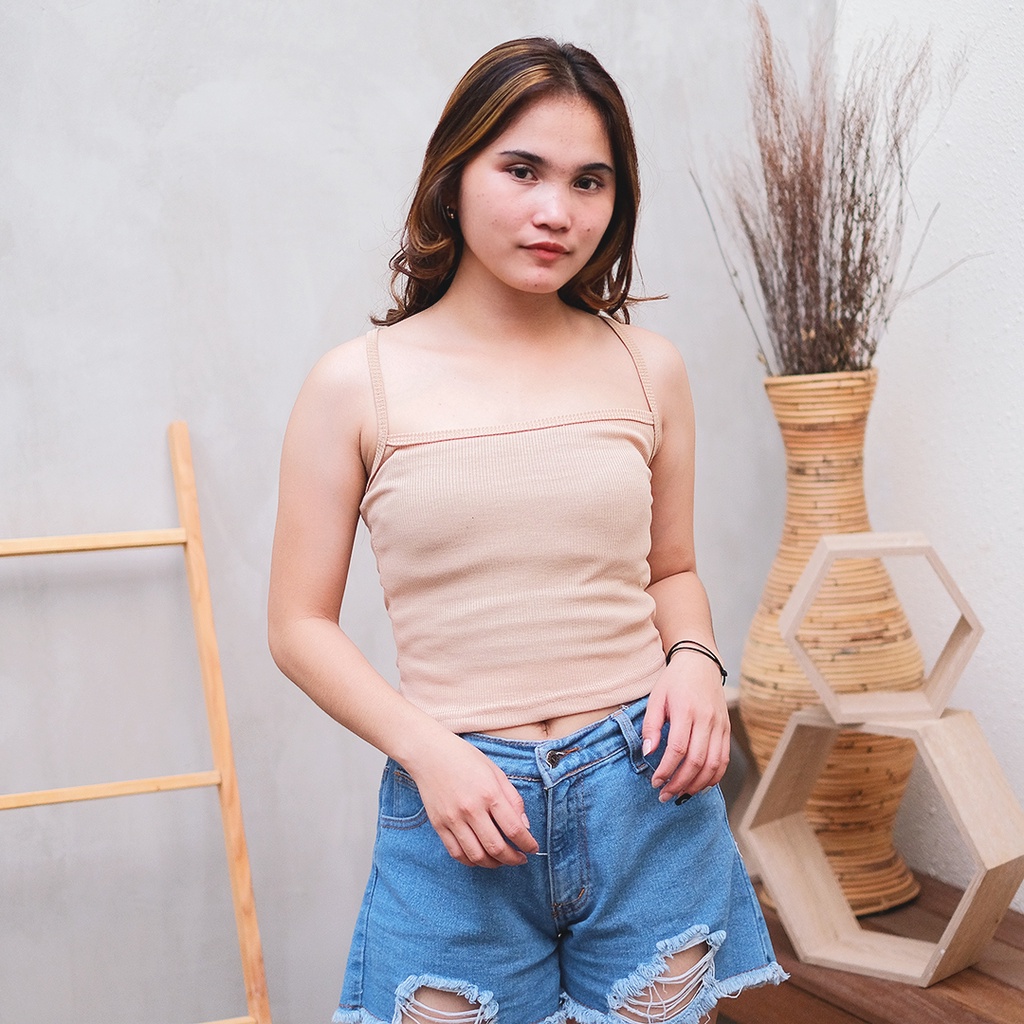 Tq88indonesia Baju Taktop Wanita Terbaru / Tanktop Dakota RIB / Singlet Cewek / Baju Dalaman Wanita