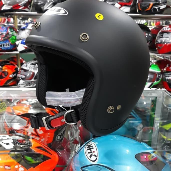 ❤️ PRODUK BAGUS HELM PRIA HELM MOTOR❤️ HELM ZEUS 385C SOLID RETRO CLASSIC IMPORT ZS-385