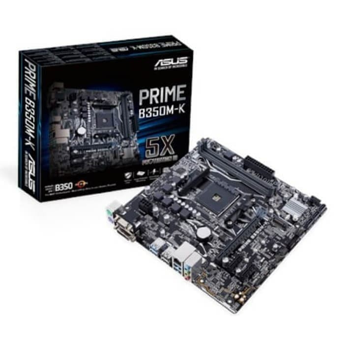 MOTHERBOARD AMD ASUS PRIME B350MK M-K B350 AM4