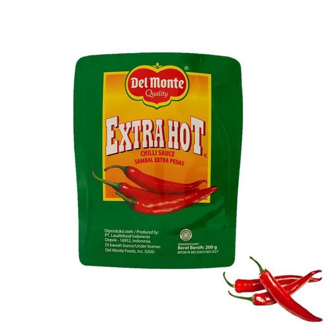

SUPER SELLER Delmonte Saus Extra Hot Chilli Pouch 200g