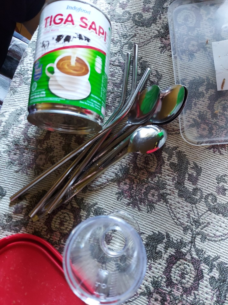 Sendok Teh Gagang Panjang Stainless Stell/sendok Tea/sendok Gula Anti Karat 17cm Harga Satuan Murah