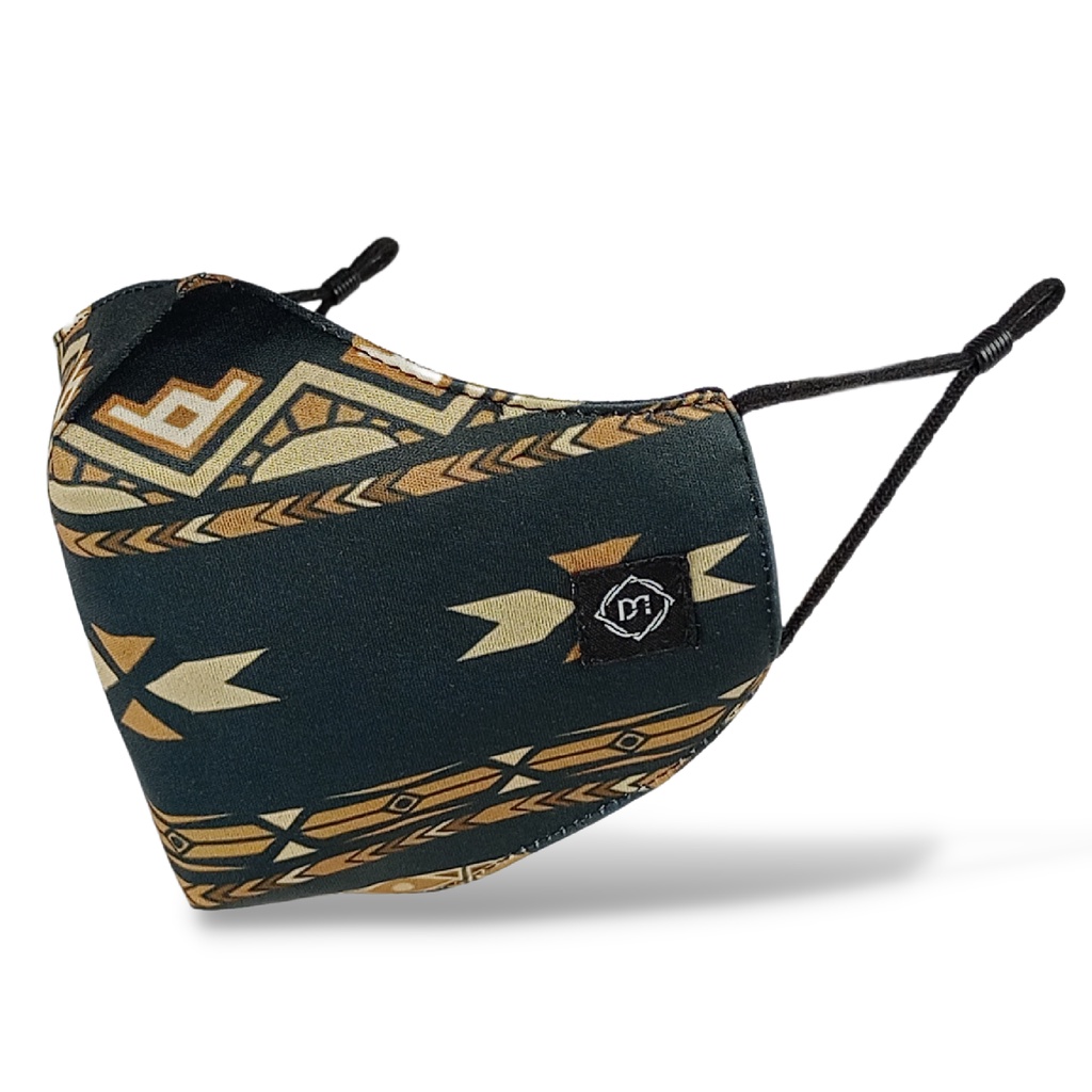 Aztec Headloop - DMI MASK | Masker Hijab Headloop Earloop