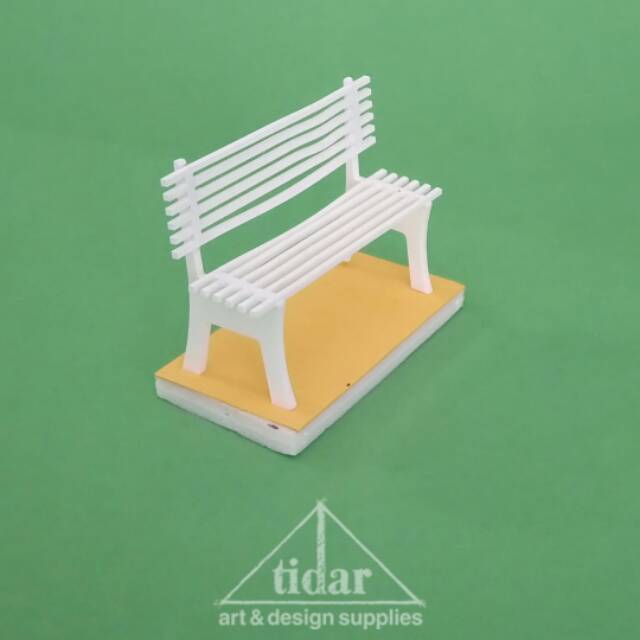

[MR] Miniatur Maket Kursi Taman / Kursi Minimalis AE skala 1:20