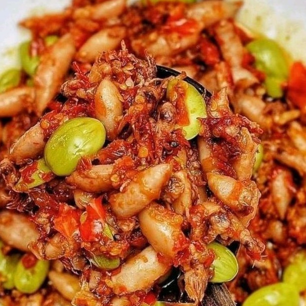 

Sambal baby cumi pete dapoer syantik 150g