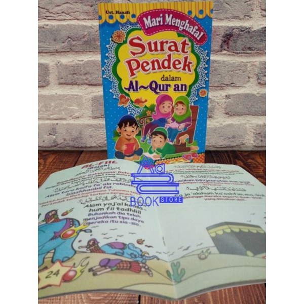 BUKU HAFALAN ALQURAN SURAT PENDEK - MENGHAFAL SURAT PENDEK DALAM ALQURAN -  BUKU ANAK TK PAUD