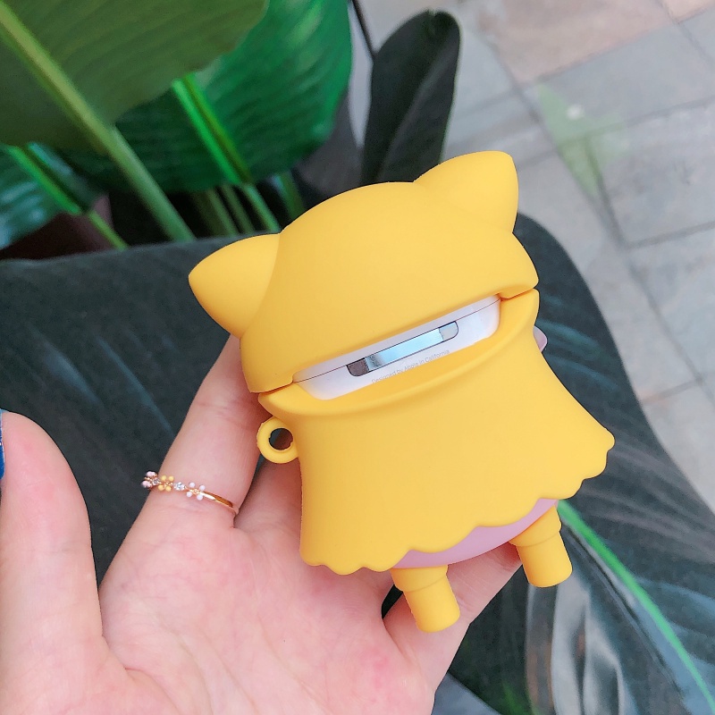 Case Kompatibel Untuk Airpods12 3 Pro Wireless Bluetooth Earphone Case Kartun Babi Silikon Soft Cover