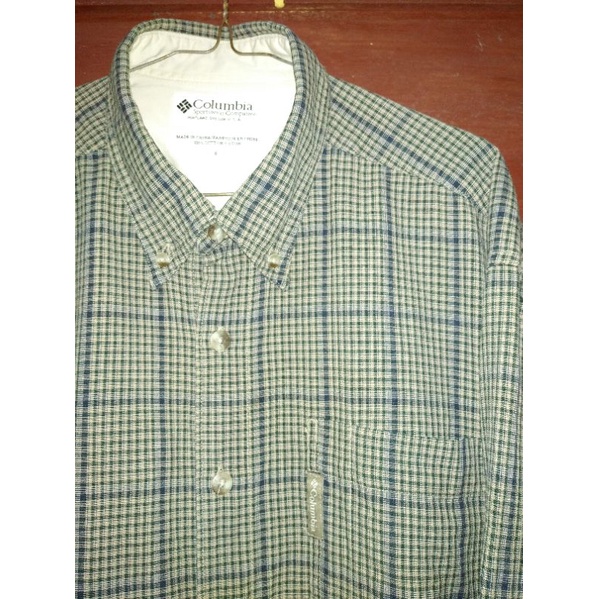 kemeja flanel COLUMBIA