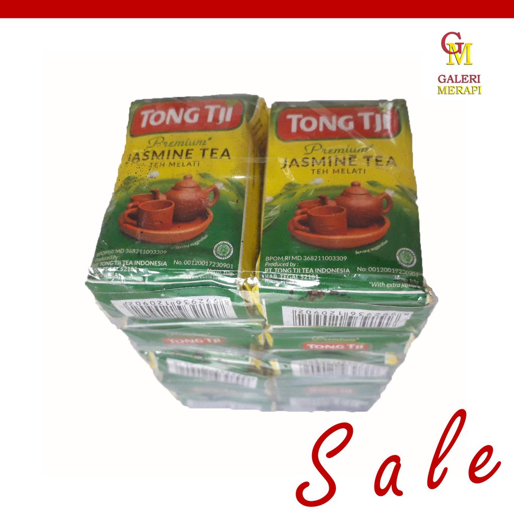 

Tong Tji Premium 10 gram, Jasmine Tea Teh Seduh (harga per slop) (SOLO RAYA LEBIH CEPAT SAMPAI)