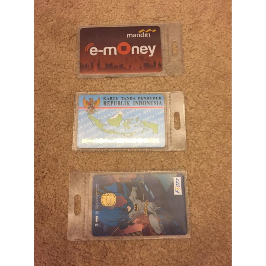 

Big Sale Kantong plastik name tag / id-card/ etoll/ flazz/ kantong panitia/ ATM Diskon