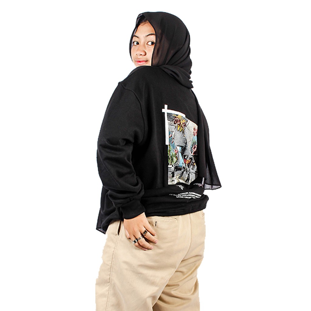 AFTERLIFE - Crewneck Same Story Black | 21032