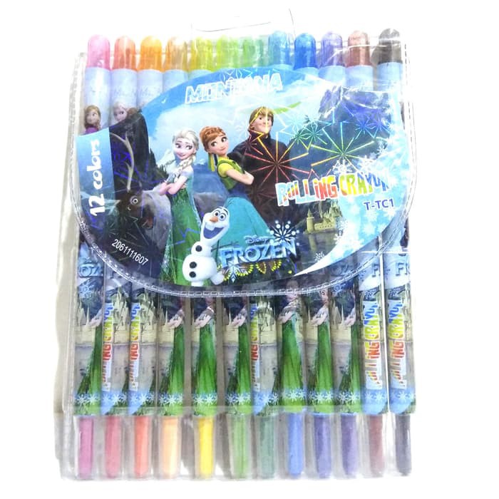 

Crayon Putar panjang 12 warna murah - Rolling Crayon 12 WARNA