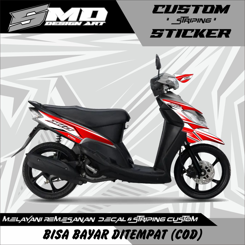 STRIPING VARIASI RACING MIO SPORTY/SMILE
