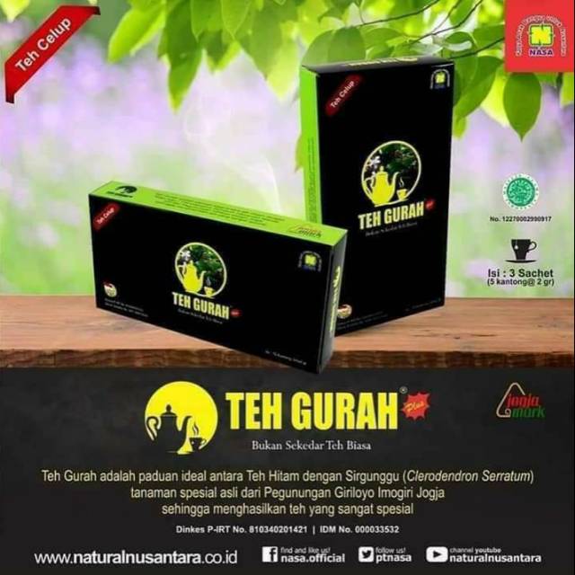 

Teh gurah nasa original