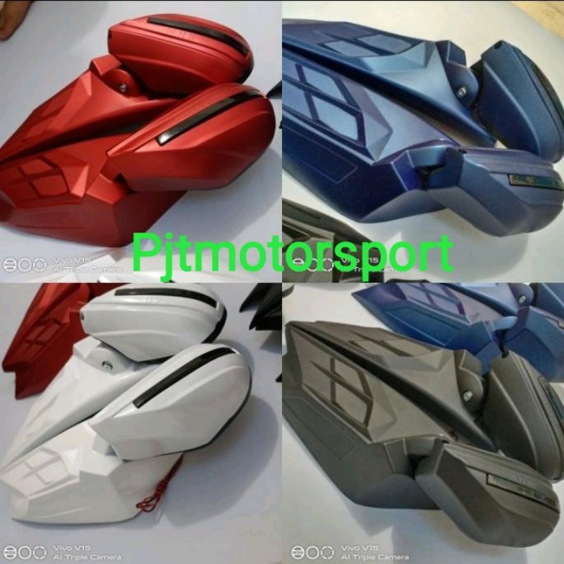 Spion Lipat Sein Led All New Nmax-155 2020 / Nmax-155 2021 / Nmax-155 2022 Plastik ABS Tebal MHR Ori