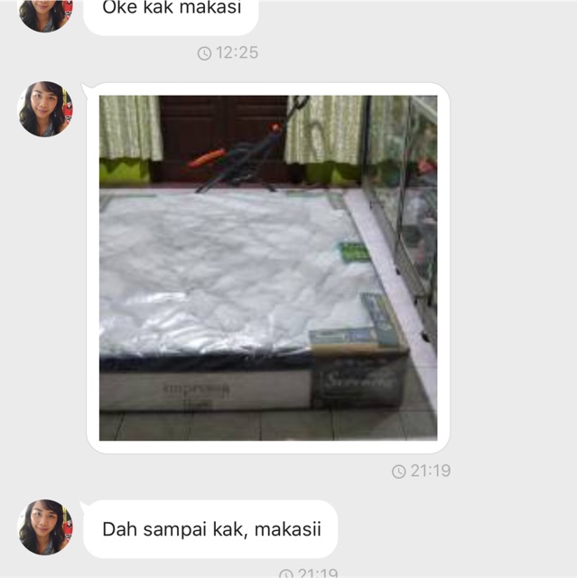 Matras Springbed Elite Serenity Impressa Pocket Latex 180 Garansi Resmi