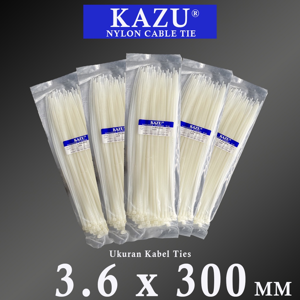 Kabel Ties 30cm isi 100pcs Cable Ties 30cm Kabel ties 3.6x300mm