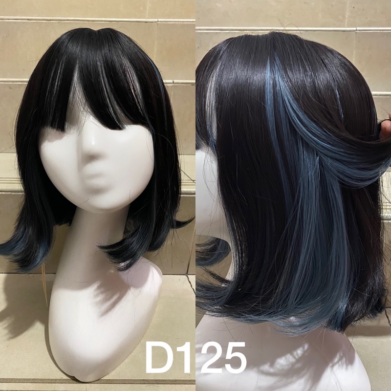 Full wig korean blow lisa blackpink 35 cm ZZ001 D125