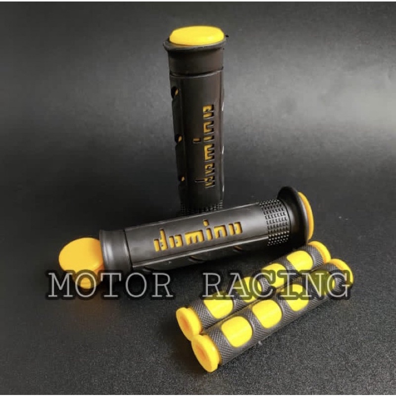Hand Grip Motor DOMINO Cover Karet Gas Anti Slip - Grip Motor Beat, Vario, Jupiter supra Universal + Karet Handle - red