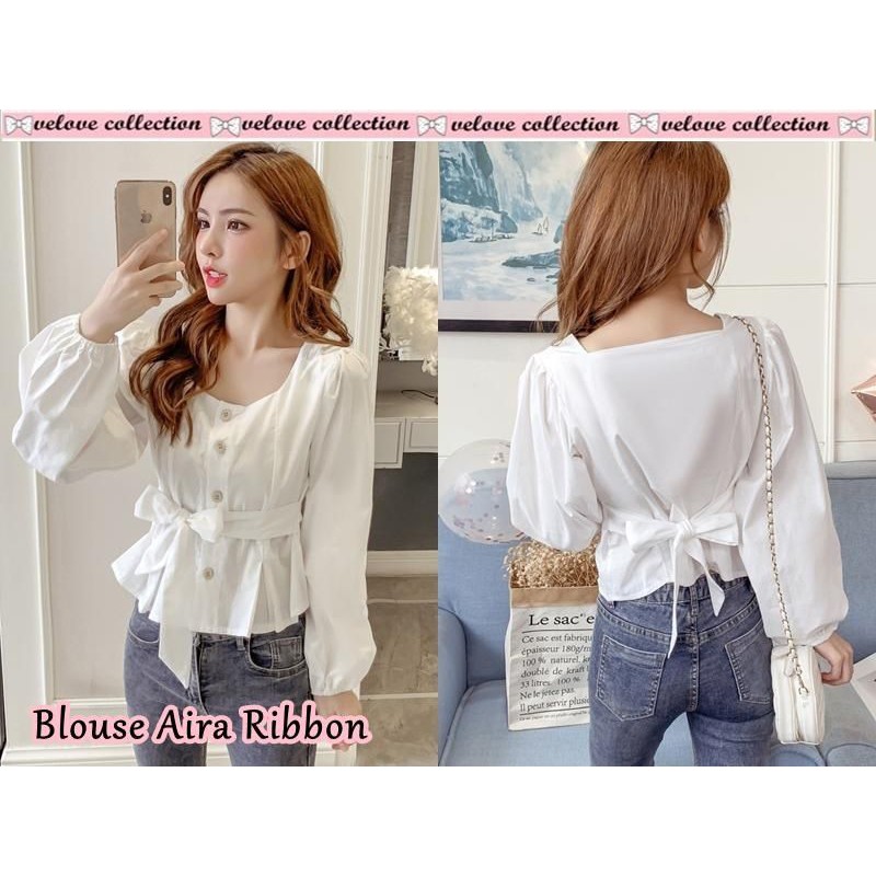 BISA COD BLOUSE AIRA LD 100CM PJG 58CM VO