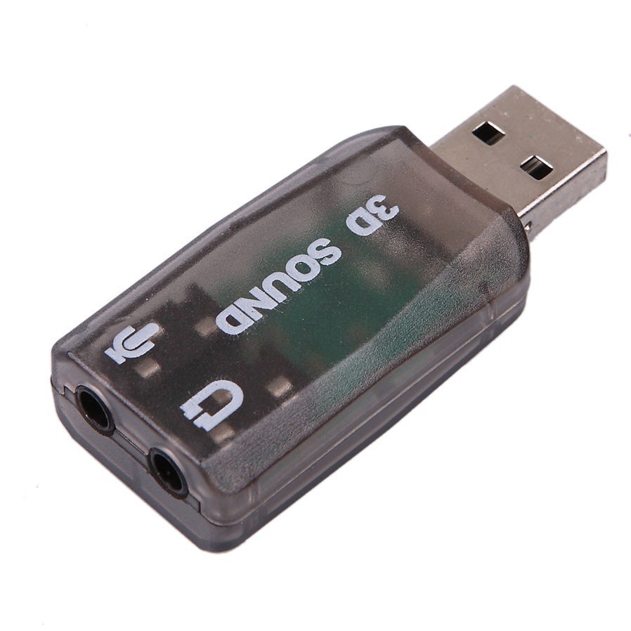 USB 2.0 External Sound Card Audio 5.1 External Adapter