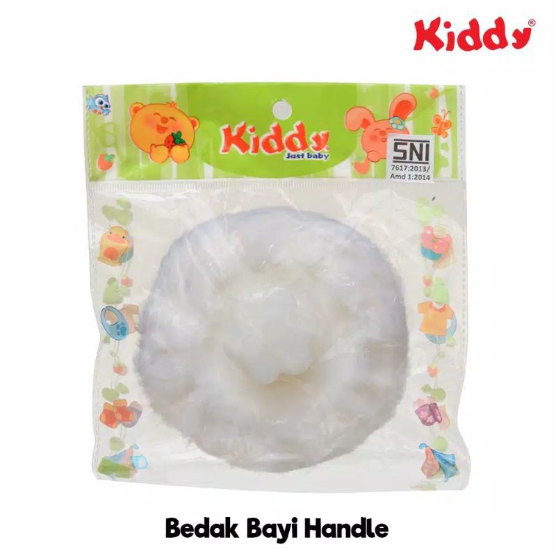 Kiddy Puff Bedak Bayi Handle / Tepokan Bedak Bayi Gagang