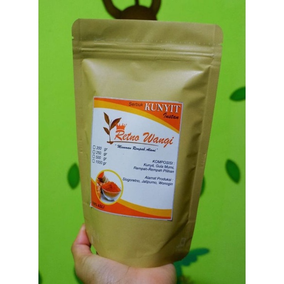 

Kunyit instan Siap Sedu