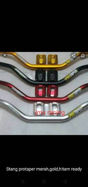 Stang fatbar stir fatbar protaper cnc high universal nmax pcx xride beat street vixion cb tiger scorpio klx crf wr155 w175 xable mt15 rxk