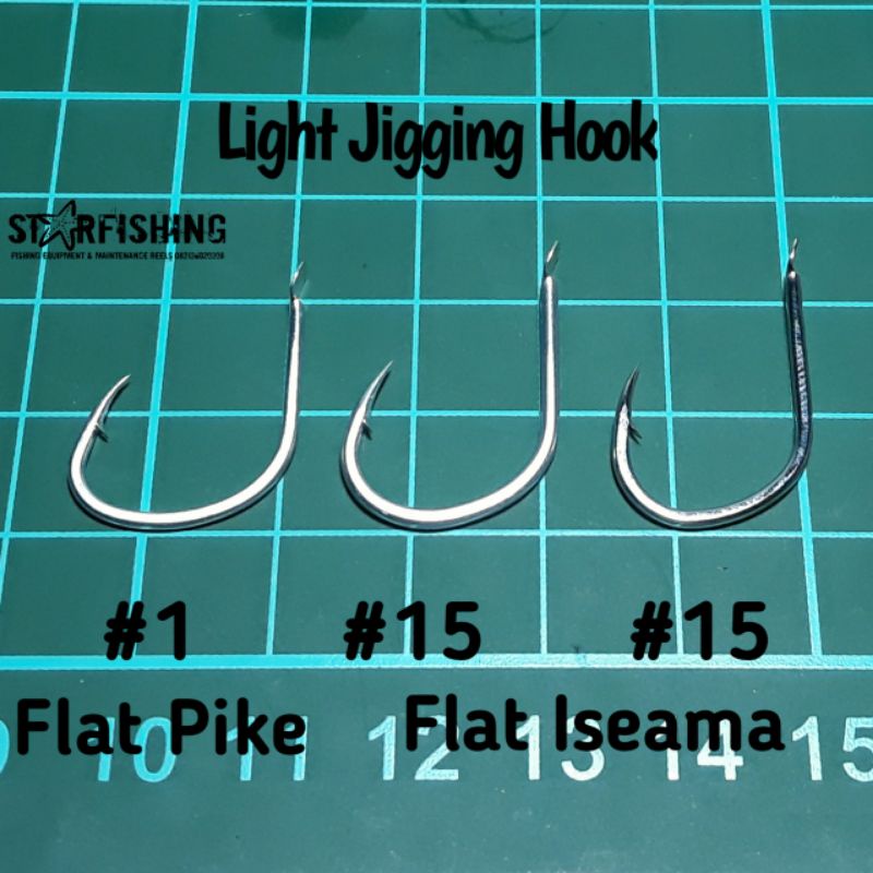 Hook Kail Pancing Light Jigging