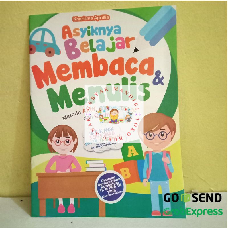 Buku Anak - Asyiknya Belajar Membaca dan Menulis untuk anak 3-5 tahun