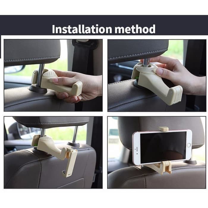 Headrest Mount 2in1 | Headrest 2 IN 1 ORIGINAL READY STOCK