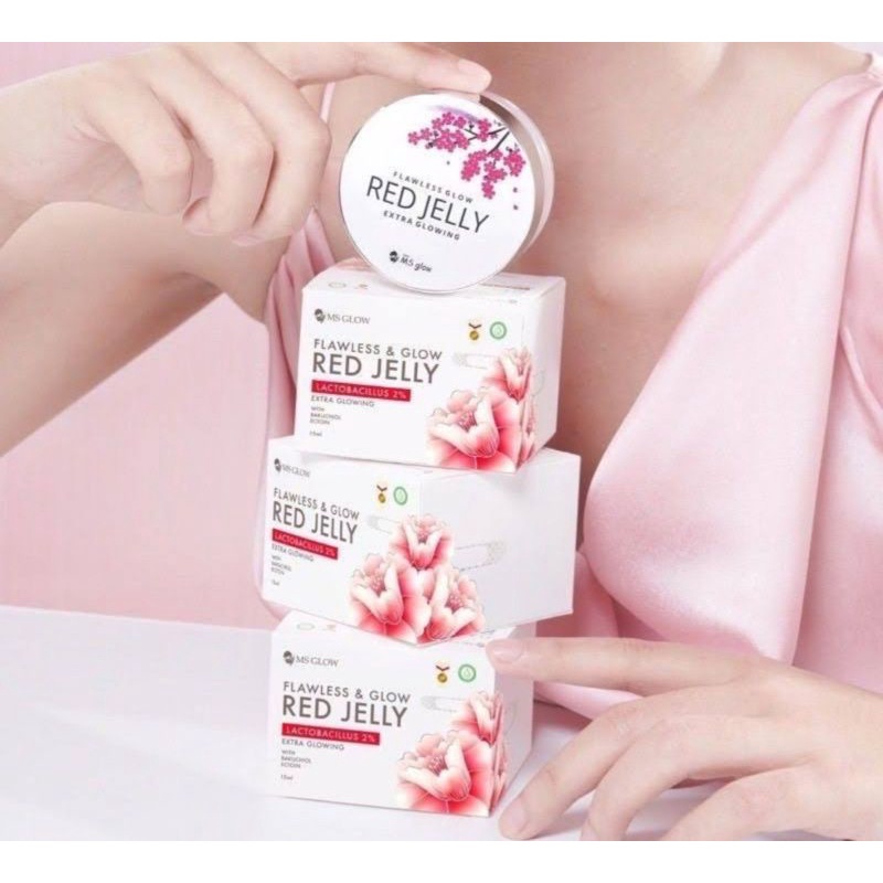 Red Jelly Ms Glow Kemasan Baru