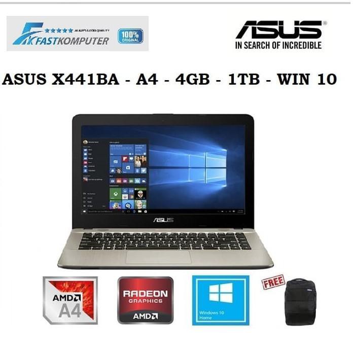 New Produk Asus X441ba Amd A4 9125 4gb 1tb R5 Win 10 Ori Coklat Brown Shopee Indonesia