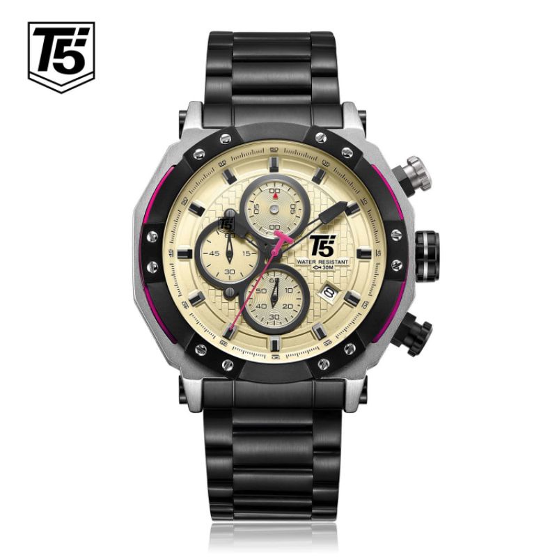 Jam tangan pria T5 H 3631 / T5 H3631 Original Cronograph