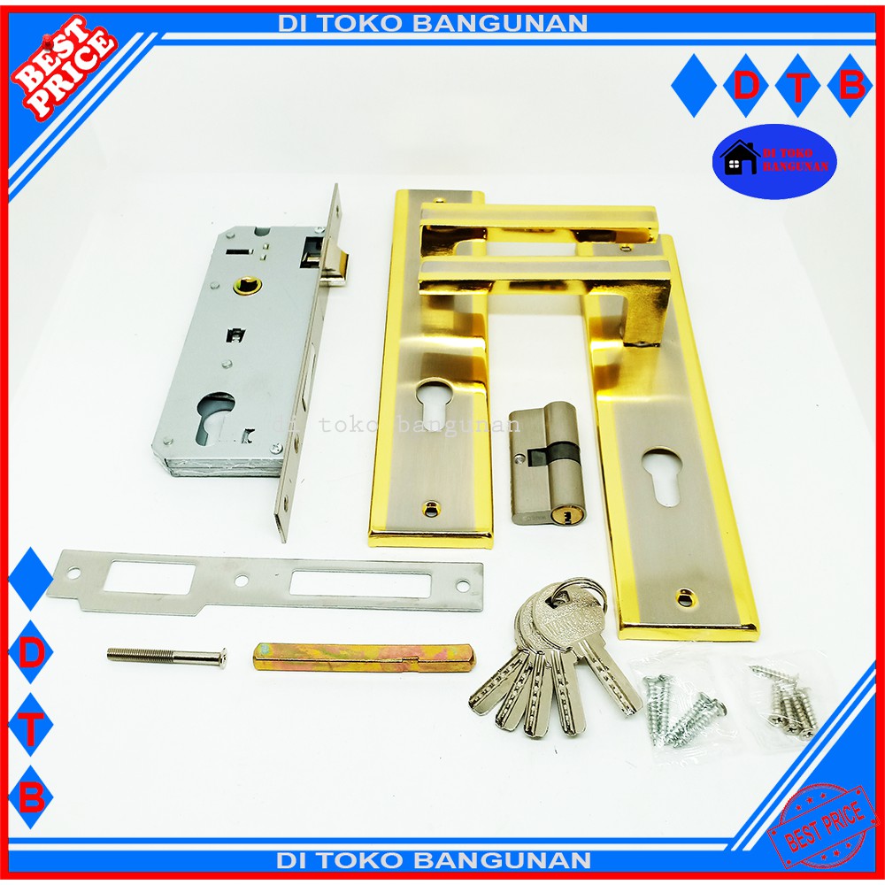 Kunci Pintu Besar Warlock CX5 GP - Kunci Pintu Set