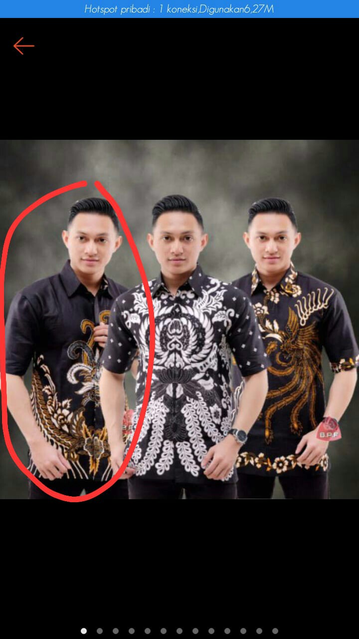 Maura Couple Sania Ruffle Batik Couple Ori Ndoro Jowi Garansi Termurah Shopee Kebaya Modern Seno 215