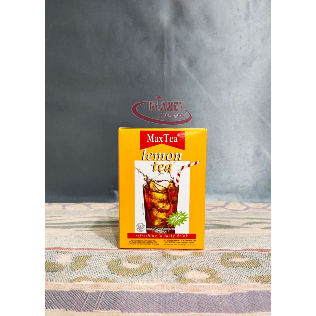 

MAXTEA LEMON TEA 5 SCH X 25 GR