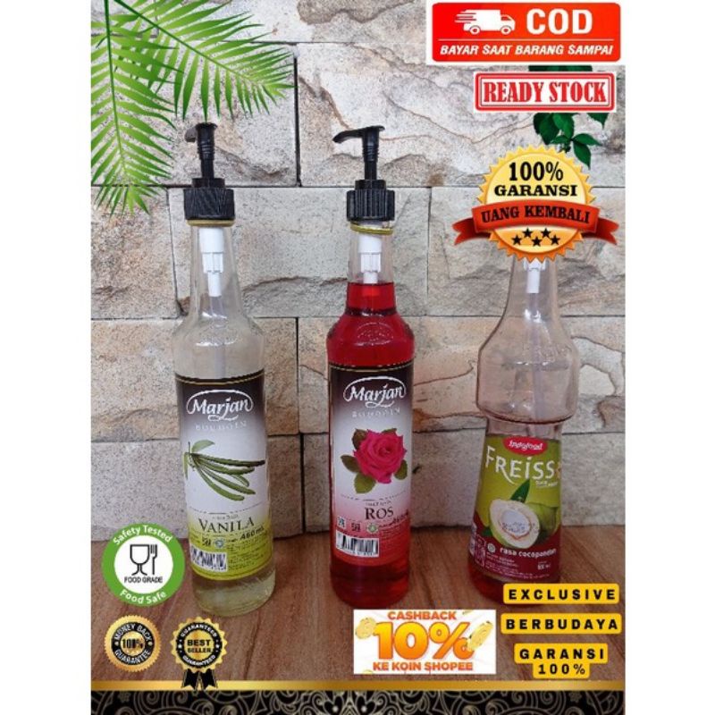 

Pompa sirup marjan dan sirup sejenisnya.
