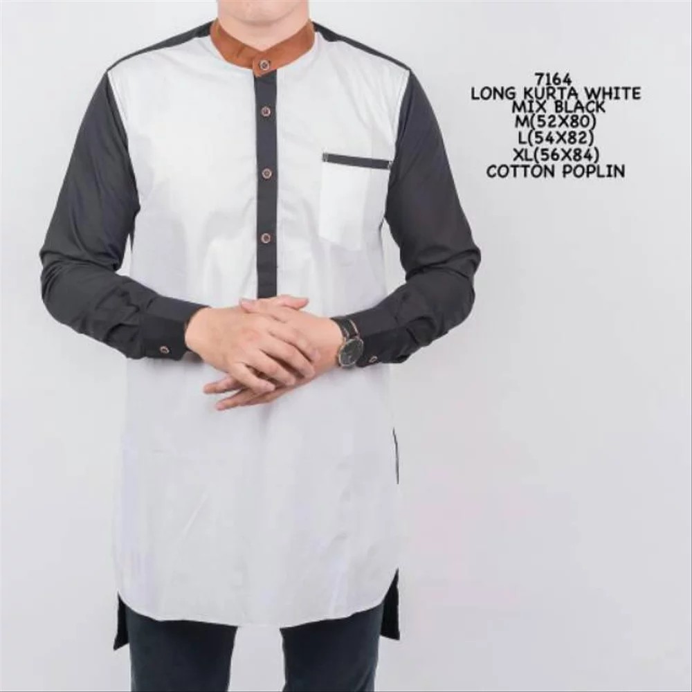 Grosir Koko Baju Pakistan Baju Muslim Pria Modern Desain Simple Casual Baju Lebaran Terbaru Keren Shopee Indonesia