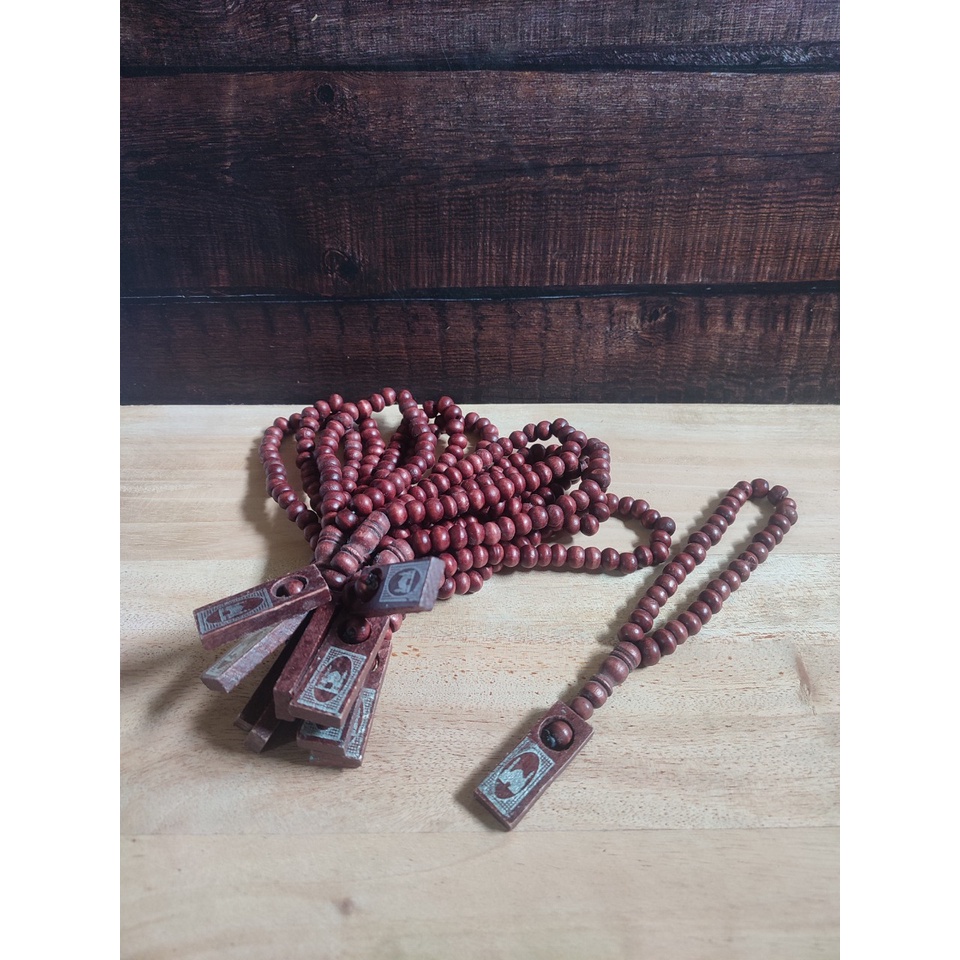 TASBIH KAYU ISI 33PCS / SOUVENIR HAJI UMROH / SOUVENIR PESTA PERNIKAHAN TASBEH TASBIH SHOLAT MUSLIM