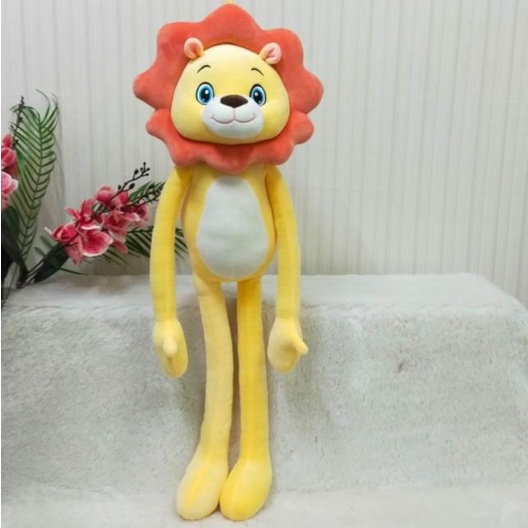 Boneka Monkey Harimau Singa Kaki Tangan panjang Size 18&quot;/87cm/boneka animal/boneka soft lucu