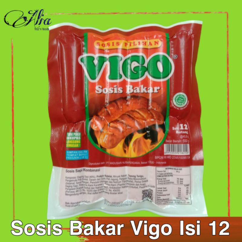 

Sosis Bakar Vigo Isi 12 pc