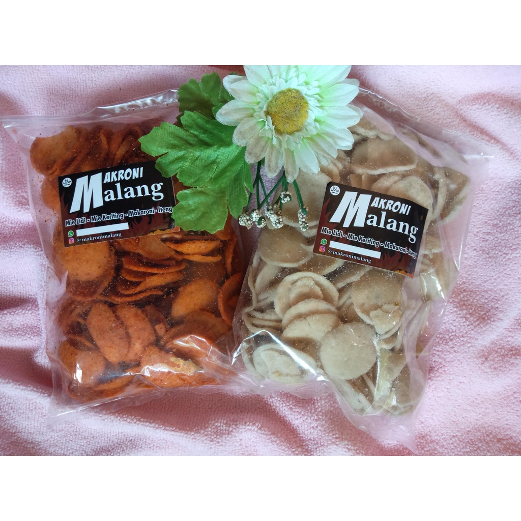 

250 g Basreng gurih / Iteng gurih / Morling gurih Me.makaronie Makroni malang