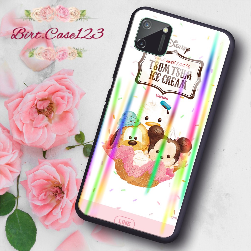 BC Case Gambar TSUM TSUM back case glass aurora xiaomi redmi 4a 5a 6a 7a 8a 3 4x note4 note4x note5