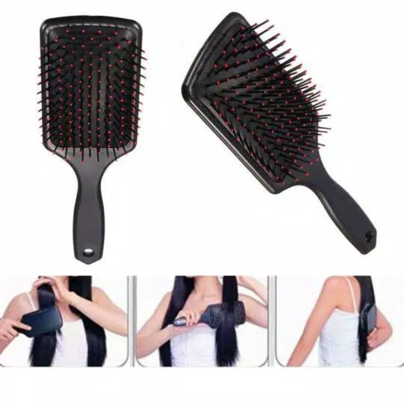 SISIR  JUMBO ANTI RONTOK - hitam