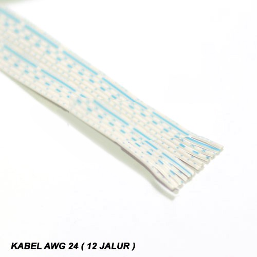 Kabel AWG 24 ( 12 Jalur ) @ 1 Meter