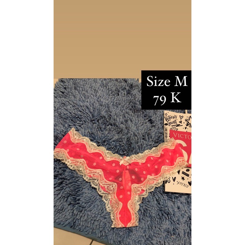 Victoria’s Secret panties/celana dalam victoria secret/panties vs size M