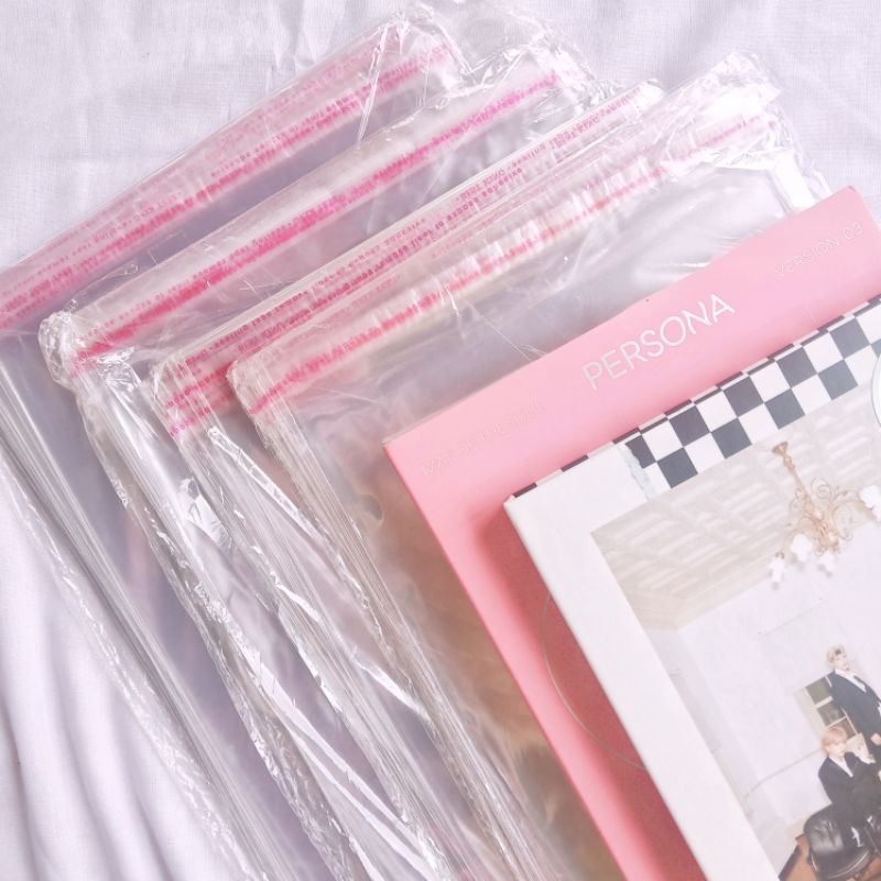 PLASTIK OPP PELINDUNG ALBUM DVD NOVEL